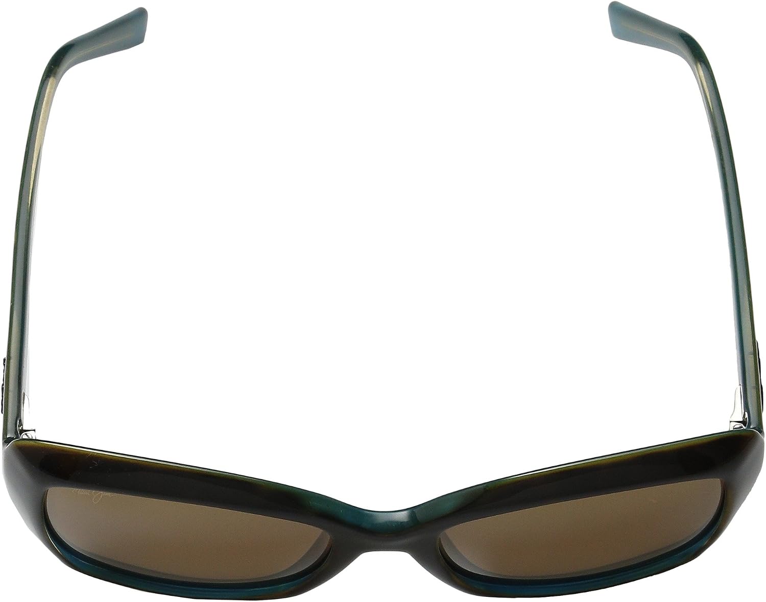 Maui Jim Maui Jim Lunettes, Modèle Orchid, Couleur Marron, Verre 56 Mm, Branches 140 Mm Sunglasses Mixte (lot de 1) 56 mm Tortoise W/Peacock