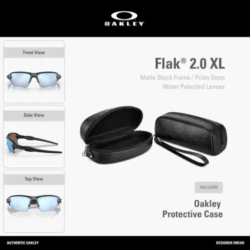 Test Oakley Flak 2.0 XL Prizm Deep Water : des lunettes de sport qui font clairement le job sur l’eau
