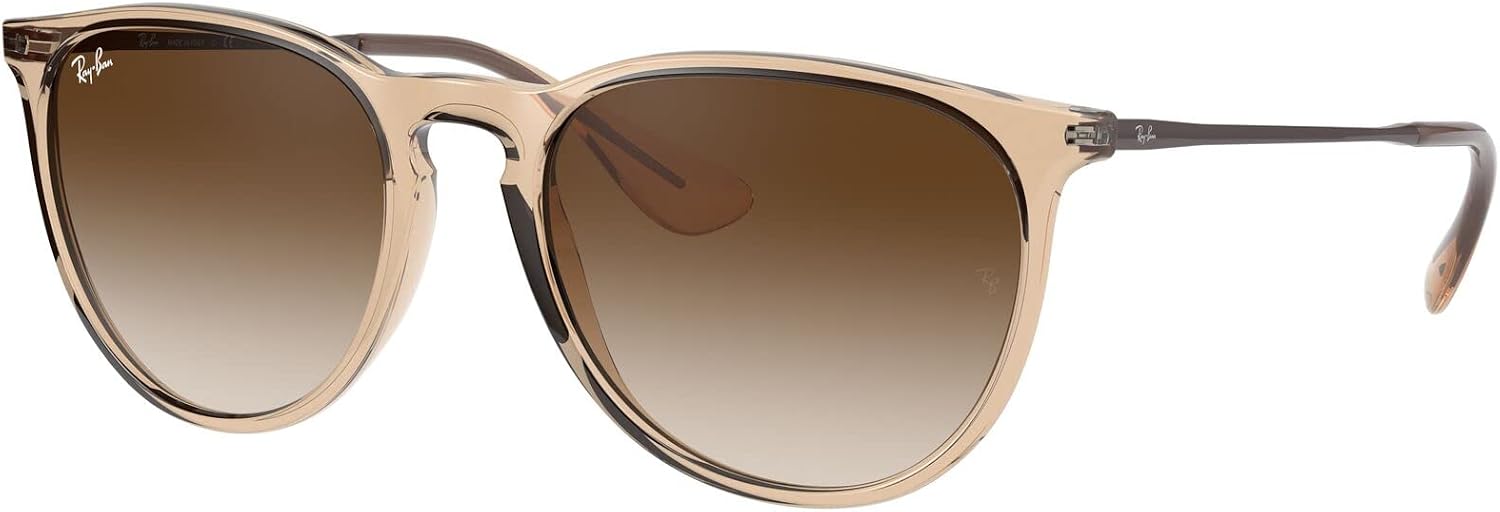 Ray-Ban Lunettes de soleil unisexes Rb4171 Erika Brun Clair Transparent 29 Millimètres