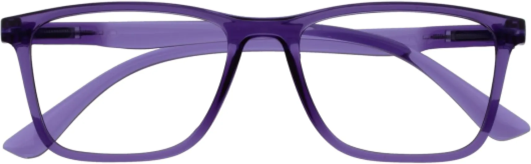 NYX Lunette anti lumiere bleue femme & homme - Lunette Loupe Ecran/Gaming - Anti-éblouissement, UV400, Légère - Rectangulaire 1 Pack - Violet 1 x