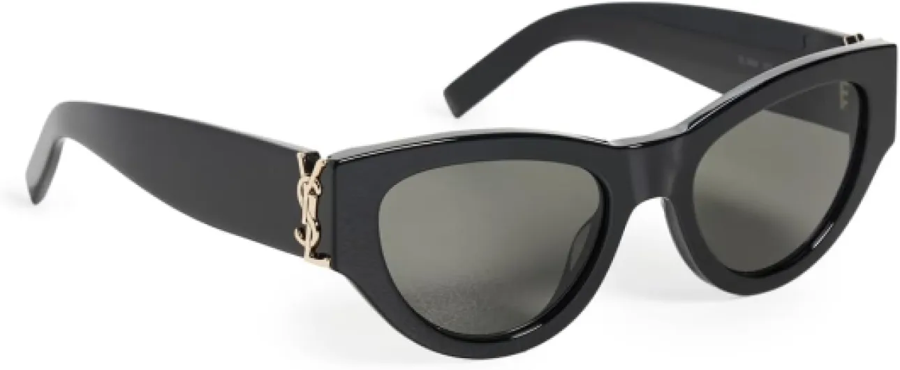 Saint Laurent Lunettes de Soleil SL M94 Black/Grey 53/20/145 femme