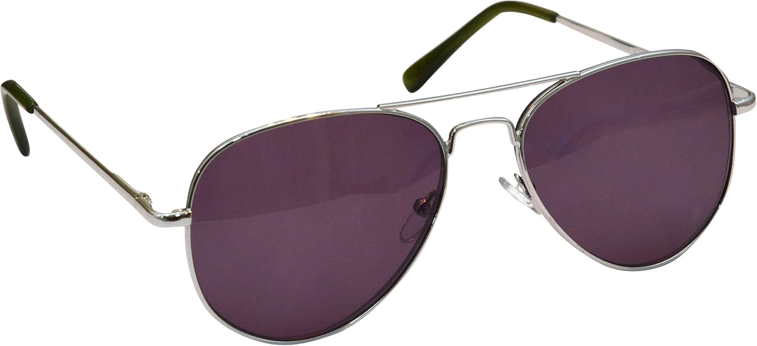 La Société Lunettes De Lecture Petite Taille Argent Lecteurs Soleil Armature Métal UV400 Hommes Femmes S9-8 +3,00 +3,00 Grossissement Argent Petiter Frame