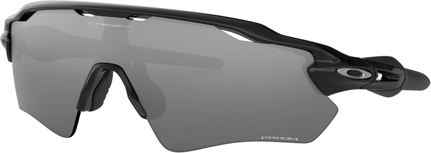 Oakley OO9208 Radar EV Lunettes de Soleil Noir (Polished Black / Prizm Black)