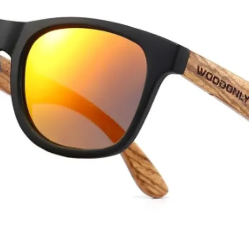 Test Lunettes de Soleil Rétro Polarisées en Bois : style et protection dans un même package
