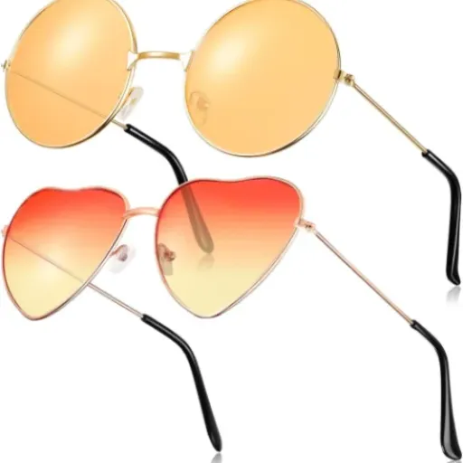 Test 2 Paires Lunettes de Soleil Hippies : Le style rétro à petit prix