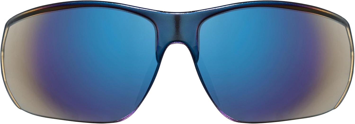 Sportstyle 204 - Lunettes de Sport pour Hommes et Femmes - Effet Miroir - Confort et Maintien Parfait sans Points de Pression Taille unique Bleu