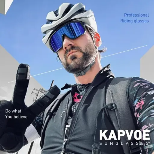 Test KAPVOE Lunettes de Cyclisme : efficaces mais pas parfaites