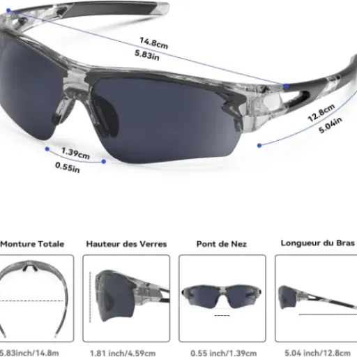 Test BEACOOL Lunette de Soleil de Sports Polarisée : la protection UV qui fait le job