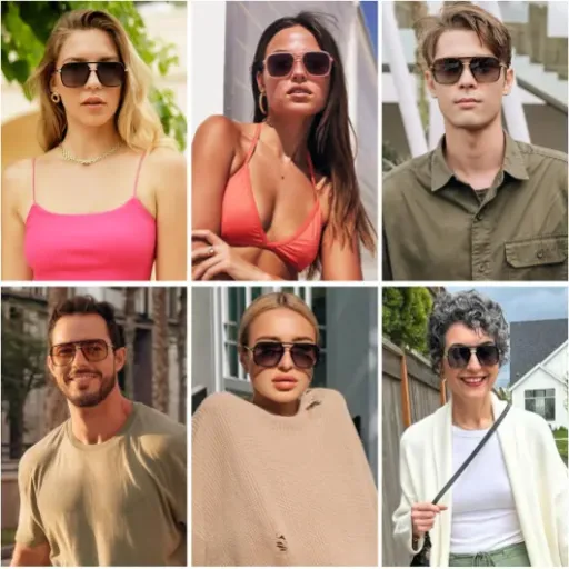 Test SOJOS Lunettes de Soleil SJ2229 : le style rétro à portée de main