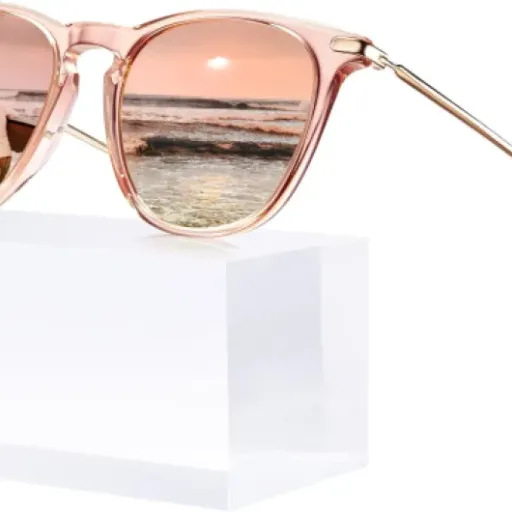 Test Vintage Lunette de Soleil Femme Polarisées UV 400 : du style avec un brin de protection