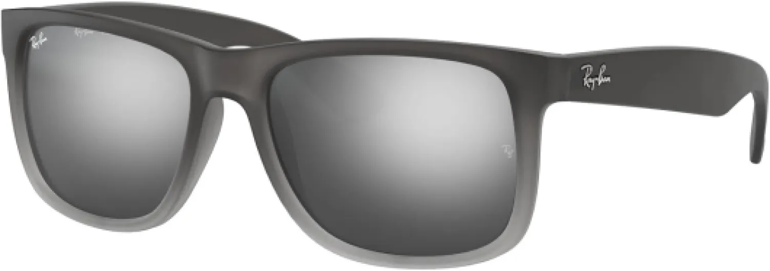 Ray-Ban Justin Montures de lunettes Mixte (lot de 1) 55 mm Gris (Rubber Grey)