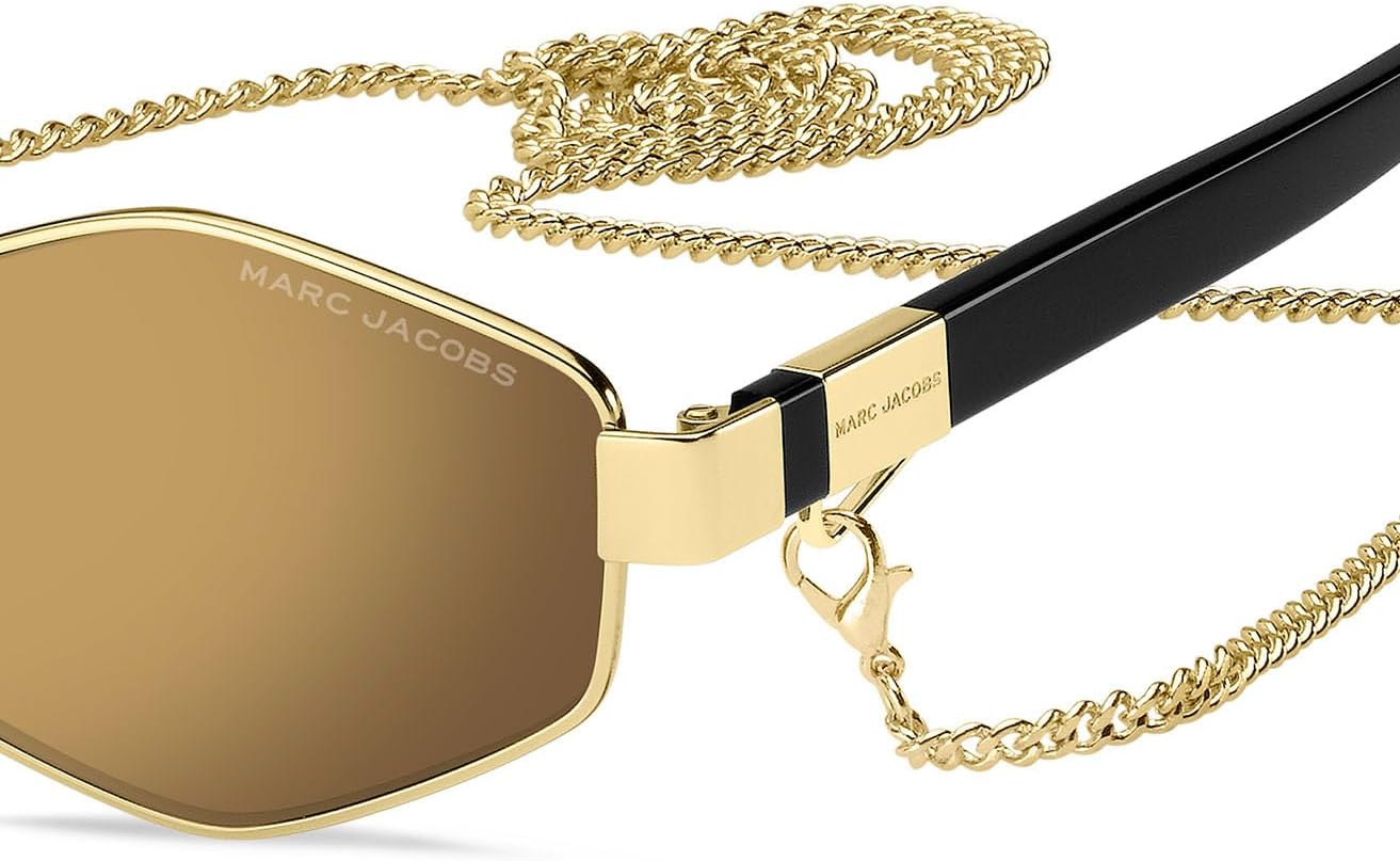 Marc Jacobs Lunettes de Soleil MARC 496/S Gold black 2 55/17/140 Femme