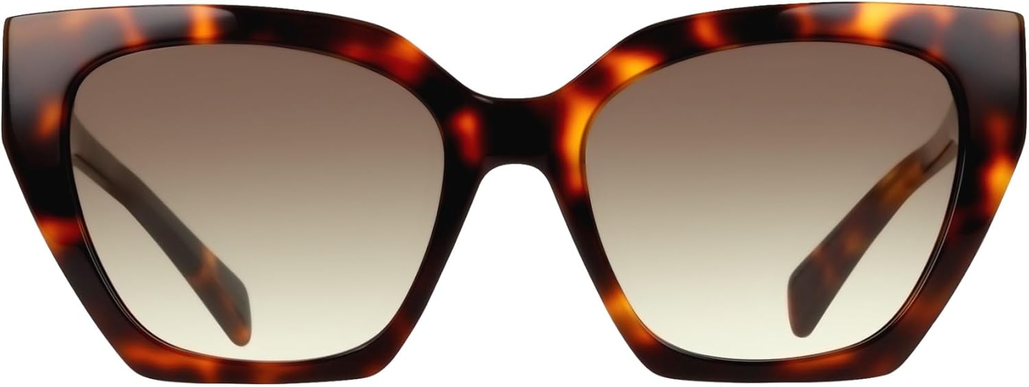 Liu Jo Liu Jo Lunettes, Modèle C: Tortoise Eye Size: 55 Bridge: 18, Couleur Écaille Eye Size: 55 Bridge: 18, Verre 55 Mm, Pont Sunglasses Mixte 55/18/140 Tortoise/Brown Shaded