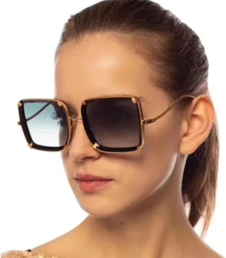 Lunettes de soleil hommes lunettes plein cadre UV400 neutre femmes lunettes rétro lunettes de soleil femmes carré Gris Taille unique