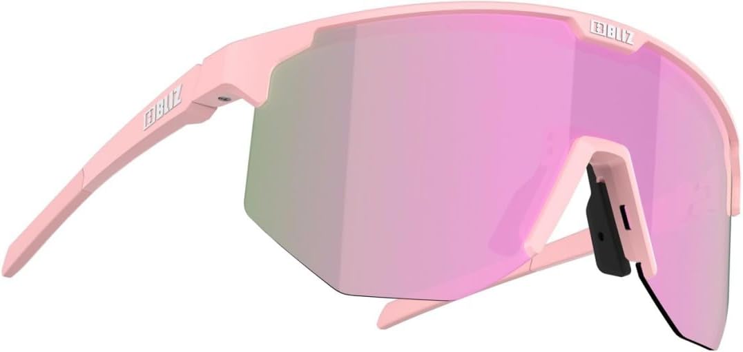 Bliz Hero Small Lunettes de soleil Mixte (lot de 1) 29 mm Rose Poudré Mat
