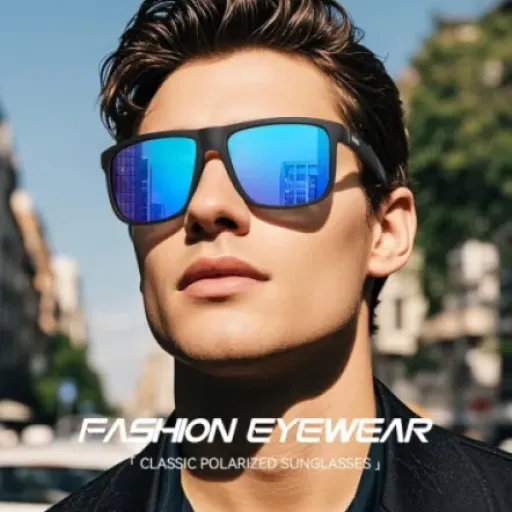 Test lunettes de soleil Perfectmiaoxuan 【a3】noir+bleu+vert : pas chères, polarisées, ça fait le job