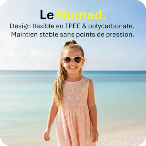 Test Mausito The Nomad (6-9 ans) : des lunettes de soleil enfants qui font le job sans prise de tête