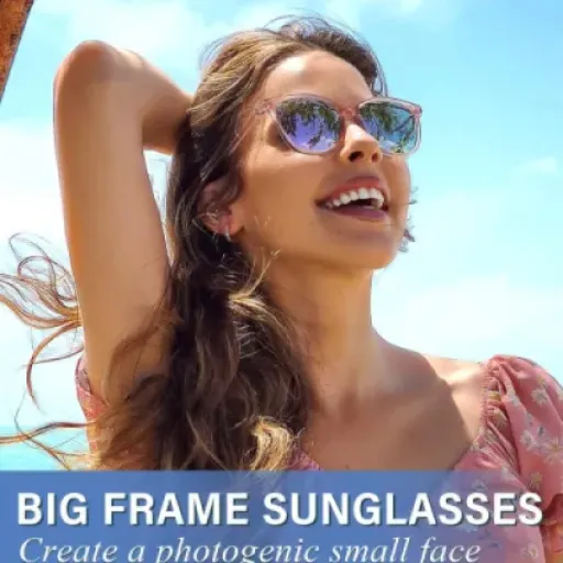 Test Myiaur Lunettes de soleil miroir rose : look sympa, protection correcte mais pas parfaite