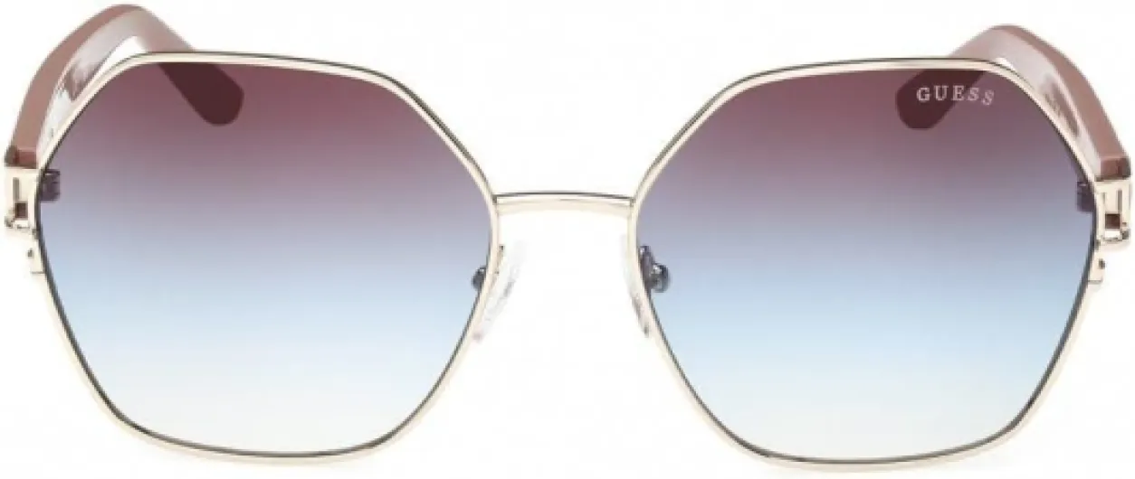 GUESS Gu7913 Lunettes de soleil Mixte 59 Gold/Other