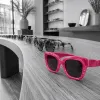 L’acétate, la matière signature des lunettes de soleil femme élégantes