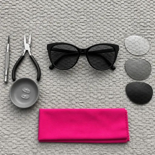 Verres à la vue, teinte sur mesure, ajustement opticien : la paire unique qui remplace trois